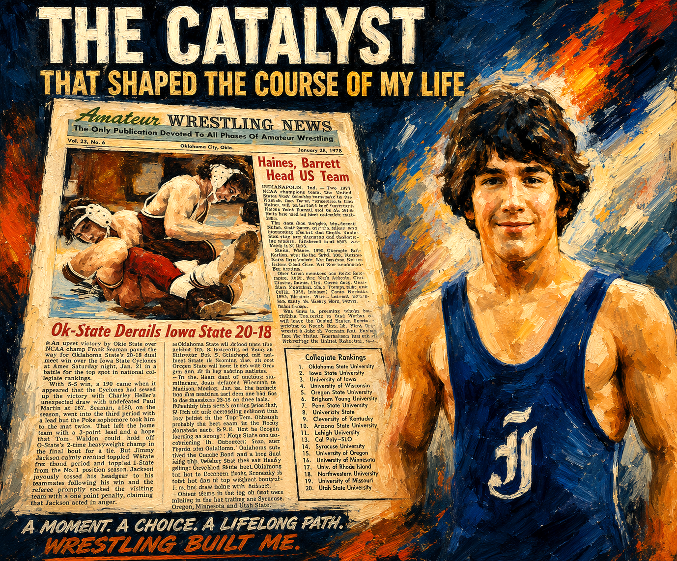 The Catalyst That Shaped The Course of My Life: How a Dentist’s Waiting Room Launched a Lifetime in Wrestling