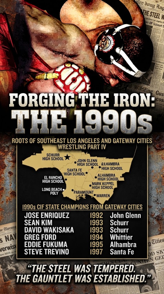 Forging the Iron: The 1990s Roots of Southeast Los Angeles and Gateway Cities Wrestling Part IV